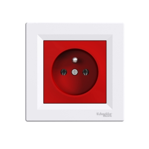 Simple 2P + E (terre) avec centre rouge