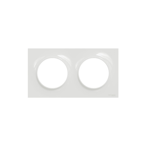 Plaque 2 postes Odace